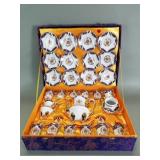 29 piece vintage Tiger Yedi, Inc. porcelain tea