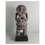 Vintage African carved wood figure