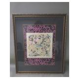 Mixed media cartoonist drawing marked MT