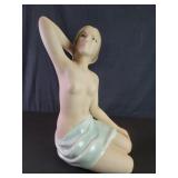 Favaro Cecchetto Italian ceramic nude figure
