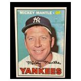 1967 Topps Mickey Mantle baseball card