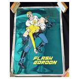 Vintage 1972 Flash Gordon poster