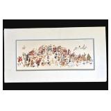 Bill Justice signed Disney print