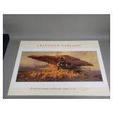 Frank C. McCarthy signed print "Scouting The Long