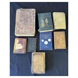 Lot of antique books