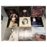 Group of vintage Barbara Streisand LPs