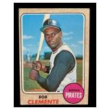 1968 Topps Roberto Clemente baseball card