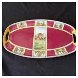 Vintage Czechoslovakia porcelain tray