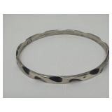 Vintage "Mexicoï¿½ silver bangle bracelet