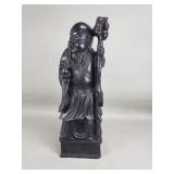 Chinese carved wood figurine