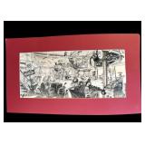 Marcelo Vignali signed Disney print