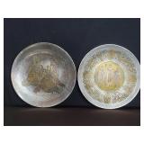 Pair of silver plate Reed & Barton handcrafted