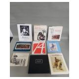 Group of art books