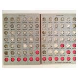 Vintage Dansco coin album of Mercury