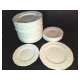 30pc Indiana Glass "Harvest Grape" dinner/salad