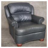 Thomasville leather arm chair