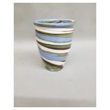 Vintage Desert Sands Barstow CA swirl vase