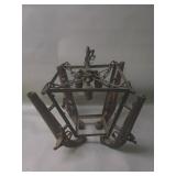 Vintage pirate pistols chandelier