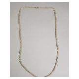 14k gold rope necklace