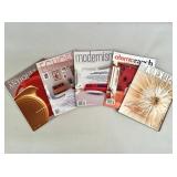 Lot of design magazines, including