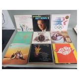 Group of LP records