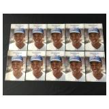 Ernie Banks baseball player 10 funeral programs