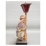 Karl Griesbaum carved wood "Whistler" automaton