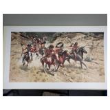 Frank C. McCarthy signed print "The Decoys"