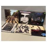 Group of six vintage LPs