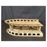 Vintage sad iron stand