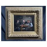 Eduard von Grï¿½tzner "Conversation After The G