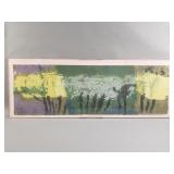 Sister Mary Corita Kent signed serigraph titled