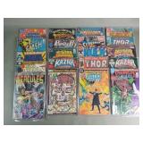 20 Vintage DC and Marvel Comics