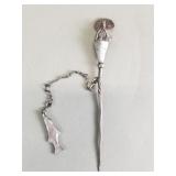 Vintage silver Torah (Yad) pointer