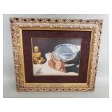 Signed Daniel H. LeGear still life oil on board