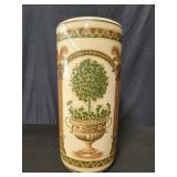 Contemporary ceramic umbrella stand