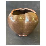 Handmade pottery vase