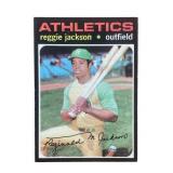 1971 Topps Reggie Jackson baseball card