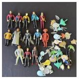 Lot of 14 vintage Star Trek figurines