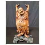 Vintage carved Buddha figure