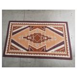 Native American-style handmade rug