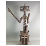 Vintage African carved wood Dogan-Satimbe