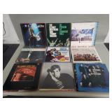 Group of LP records