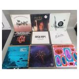 Group of LP records