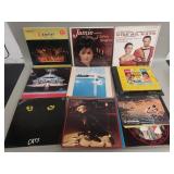 Group of LP records