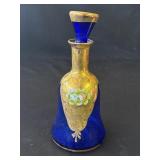 Vintage Venetian glass decanter