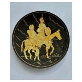 Vintage Toledo (Spain) 24k gold-inlaid