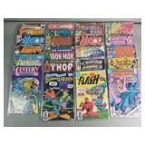 20 Vintage DC and Marvel Comics