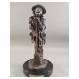 Pete Apsit cold-painted bronze sculpture of