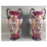 Pair of French Limoges style porcelain hand